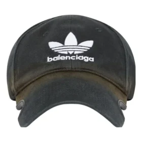 Balenciaga x adidas Trefoil Balenciaga Logo Cap “Black White” 723749410B21077