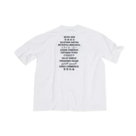 Balenciaga x FORTNITE T-Shirt Medium Fit “White” 612966TLVO39040