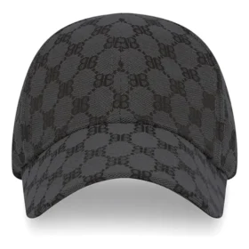 Balenciaga x Gucci The Hacker Project Cap “Grey Black” 6807174B3B71160