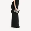 Chips clutch wallet in black
