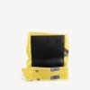 Chips clutch wallet in yellow