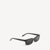 Daily rectangle sunglasses in black