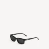 Daily rectangle sunglasses in black