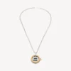 Horoscope gemini necklace in gold/silver