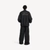 Men’s 3b football tracksuit jacket in black
