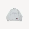 Men’s 3b football tracksuit jacket in new grey