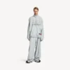 Men’s 3b football tracksuit jacket in new grey