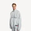 Men’s 3b football tracksuit jacket in new grey