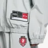 Men’s 3b football tracksuit jacket in new grey
