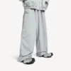 Men’s 3b football tracksuit pants in new grey