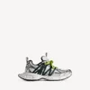 Men’s 3xl interlace sneaker in grey/neon yellow