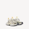 Men’s 3xl sneaker with charms in white/yellow/silver/black