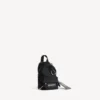 Men’s balenciaga i pubg i pubgm explorer micro backpack charm/keychain in black