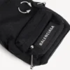 Men’s balenciaga i pubg i pubgm explorer micro backpack charm/keychain in black