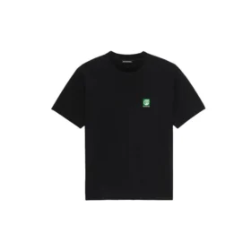 Men”s Balenciaga Logo Printing Short Sleeve Black 594579THV631000