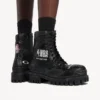 Men’s balenciaga | nba collaboration combat strike boot in black