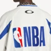 Men’s balenciaga | nba collaboration oversized long sleeve t-shirt in white/multicolor
