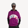 Men’s balenciaga | nba collaboration oversized t-shirt in violet
