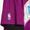 Men’s balenciaga | nba collaboration oversized t-shirt in violet