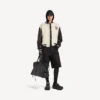 Men’s balenciaga | nba collaboration varsity jacket in ivory