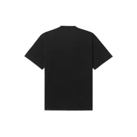 Men”s Balenciaga Rammstein Germany Band Crossover Short Sleeve Black 651795TLV511000