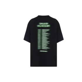 Men”s Balenciaga Speedhunters Band Short Sleeve Black 556133TCV381000