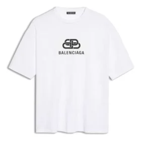 men s balenciaga white with bb logo classic logo printing short sleeve 570803tev489044 1 280x280 - Men"s Balenciaga White with BB logo Classic logo Printing Short Sleeve 570803TEV489044