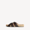 Men’s belt mule in moka