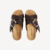 Men’s belt mule in moka
