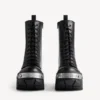 Men’s bulldozer lace-up boot in black