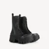 Men’s bulldozer lace-up bootie in black