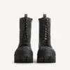 Men’s bulldozer lace-up bootie in black