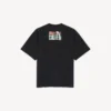 Men’s bumper stickers medium fit t-shirt in black
