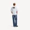 Men’s bumper stickers medium fit t-shirt in white