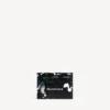 Men’s cash card holder in black/multicolor