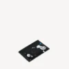 Men’s cash card holder in black/multicolor