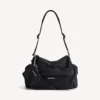 Men’s charm zipped pouch in black