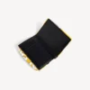 Men’s chips passport holder in yellow