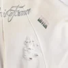Men’s classic ink zip-up hoodie in white