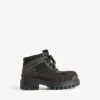 Men’s combat strike low boot in brown/black