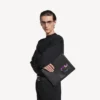 Men’s credit pouch in black