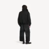Men’s curved jeans in black