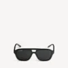 Men’s daily pilot sunglasses in black