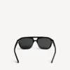 Men’s daily pilot sunglasses in black