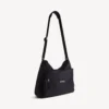Men’s explorer hobo messenger bag in black