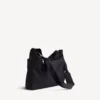 Men’s explorer hobo messenger bag in black