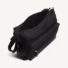 Men’s explorer hobo messenger bag in black