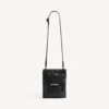 Men’s explorer pouch with strap small in black