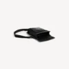 Men’s explorer pouch with strap small in black