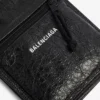 Men’s explorer pouch with strap small in black